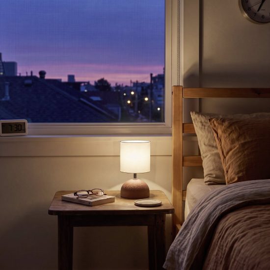 Eglo romanoro abat-jour per camera da letto e14 19,5cm moderna rosa