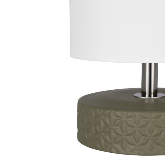 Eglo romanoro abat-jour per camera da letto e14 16,5cm moderna verde