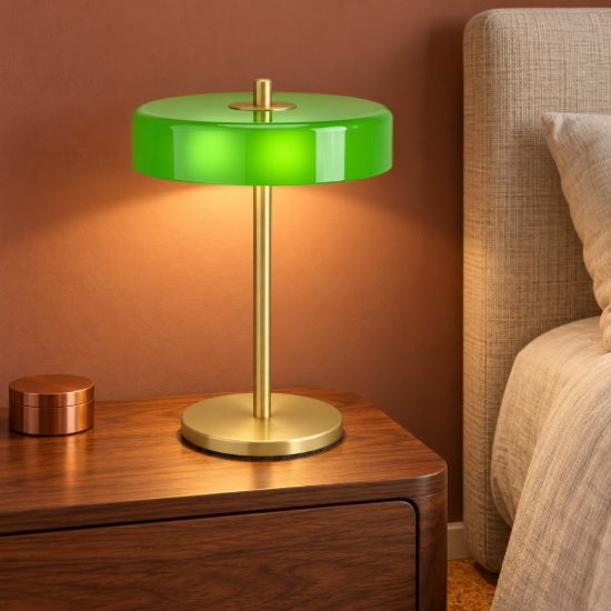 Eglo salve abat-jour per camera da letto 2 luci e14 33cm moderna ottone