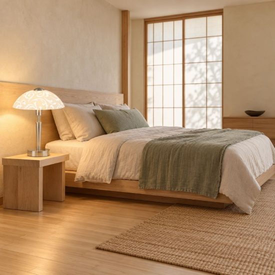 Eglo solo abat-jour per camera da letto e14 32cm dimmerabile moderna nichel