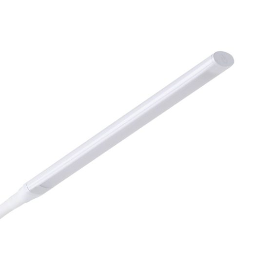 Eglo laroa piantana led 4,2w 4000k 130cm dimmerabile per soggiorno moderna bianca