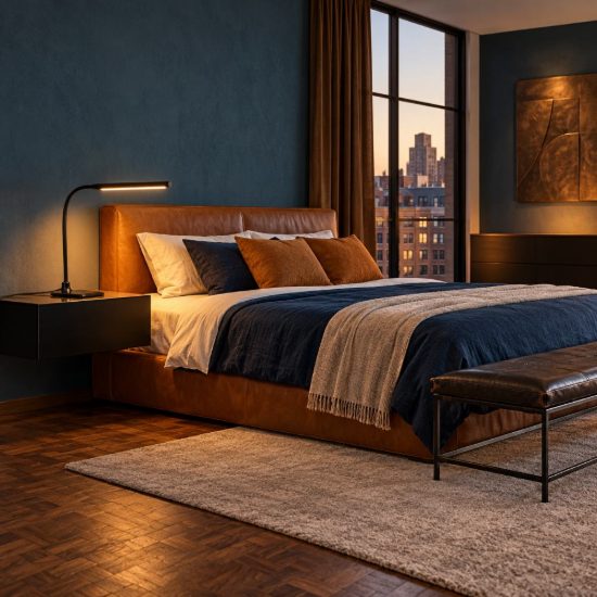 Eglo laroa abat-jour per camera da letto led 4,2w 4000k 32,5cm dimmerabile moderna nera