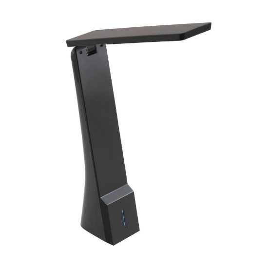 Eglo la seca abat-jour per camera da letto led 1,8w cct 3000k 5000k 26cm dimmerabile moderna nera