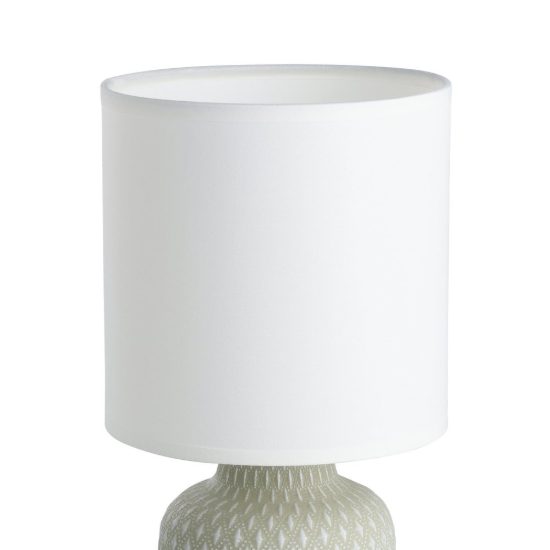 Eglo bellariva abat-jour per camera da letto e14 32cm moderna grigia