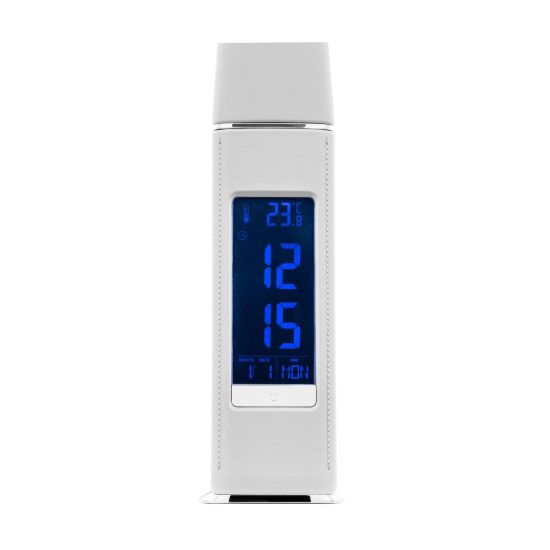 Eglo cognoli lampada da scrivania led 4,4w 5000k 51cm dimmerabile per ufficio moderna bianca
