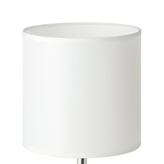 Eglo trondio abat-jour per camera da letto e14 27cm moderna bianca