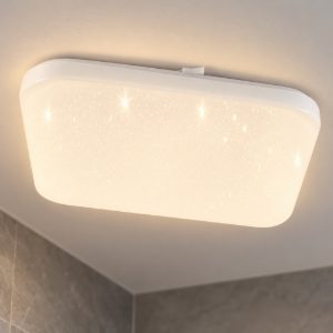 Eglo frania s plafoniera quadrata da bagno led 14,6w 4000k ip44