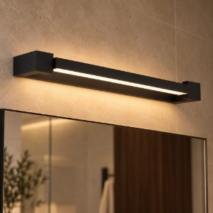 Eglo gemiliana applique da bagno ip44 orientabile per specchio moderno led 8,9w 4000k
