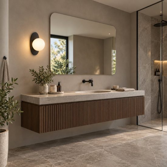 Eglo castrovido applique g9 led 4,2w 3000k 23,5cm ip44 per bagno moderna nera
