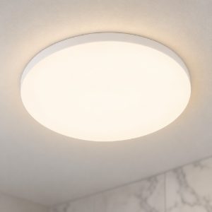 Eglo frania plafoniera da bagno circolare minimal led 14,6w 3000k ip44