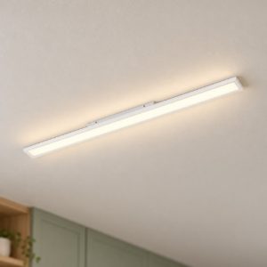 Eglo salobrena plafoniera da cucina led 38w 4000k rettangolare bianco