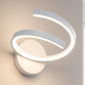 Applique per sala da pranzo led 12w cct 3000k 4000k tornado toplight design moderna
