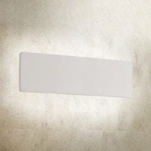 Ideal lux zig zag ap1 d29 bianco led 4000k 12,5w applique moderna