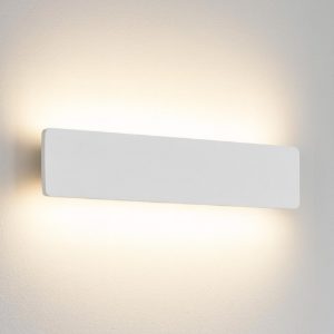 Zig zag ap d53 ideal lux applique led 23w 2700k bianca moderna