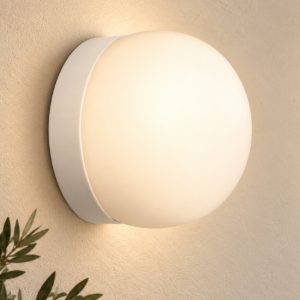 Applique da parete bianca ideal lux cotton ap1 d10