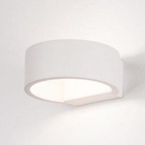 Applique da parete moderna bianca led 6w 3000k