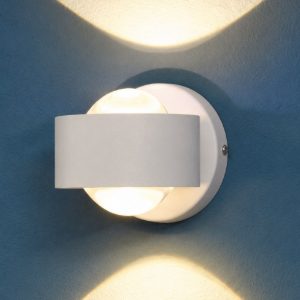 Ono eglo applique occhio led 5w 3000k moderna bianco