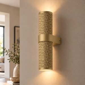 Focus maytoni applique 11cm per salotto contemporaneo oro opaco