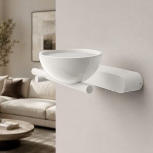Nido stilnovo applique moderna bianca dimmerabile led 2700k