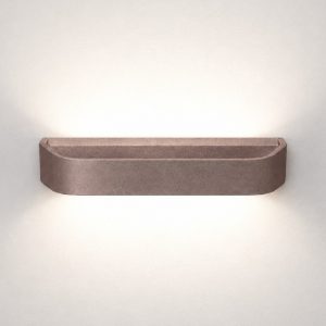 Applique led 20w cct 3000k 4000k dimmerabile moderna da parete oro rosato