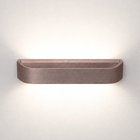 Applique led 20w cct 3000k 4000k dimmerabile moderna da parete oro rosato