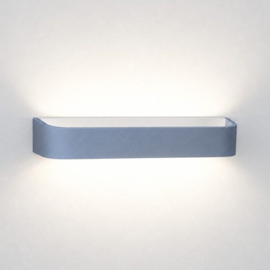 Applique led 20w cct 3000k 4000k da parete moderna carta da zucchero dimmerabile