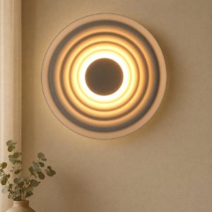 Maytoni nami applique da parete led 6w 2700k circolare