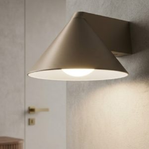 Vivida luminelle applique da parete design cono sabbia