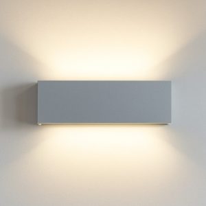 Carpet top light applique per soggiorno grigio