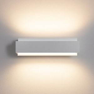 Top light applique da parete per sala da pranzo bianca bios dm moderna led 12w cct 3000k 4000k