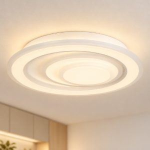 Eglo palagiano 1 plafoniera led 14,7w 4000k 30cm per cucina moderna bianca