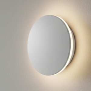 Applique da parete tonda bianca led 6w 3000k
