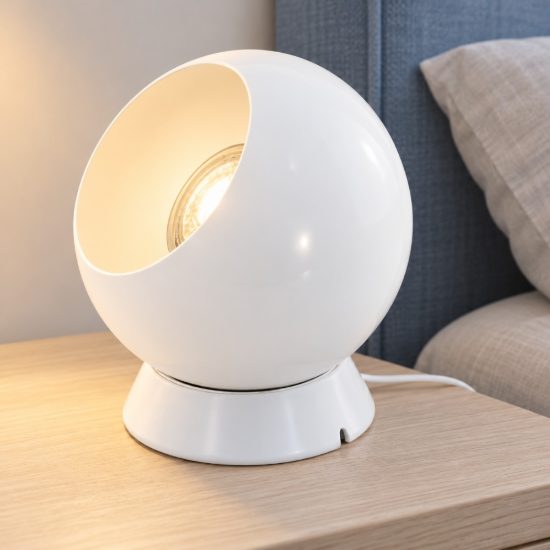 Eglo petto 1 abat-jour per camera da letto gu10 led 2,8w 3000k 13,5cm moderna bianca