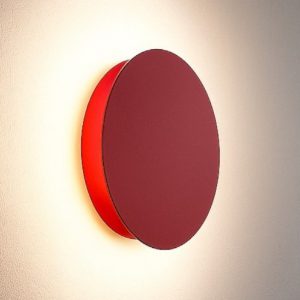 Linea light yoyo applique design led 3000k rossa