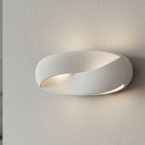 Applique da parete bianca infinito led 6w 3000k
