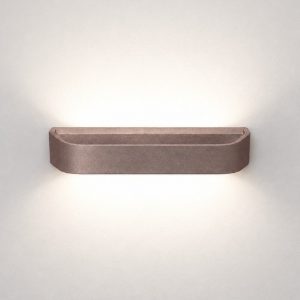 Applique led 20w cct 3000k 4000k dimmerabile moderna da parete oro rosato