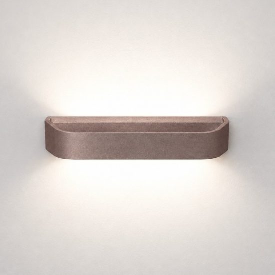 Applique led 20w cct 3000k 4000k dimmerabile moderna da parete oro rosato