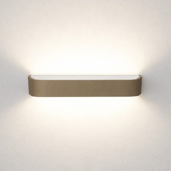 Applique moderna da parete sabbia bagnata led 20w cct 3000k 4000k dimmerabile