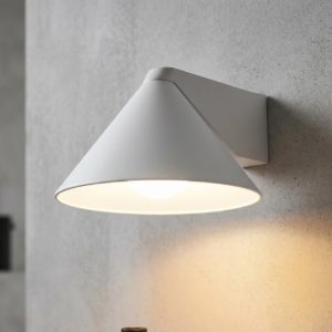 Vivida luminelle applique da parete cono bianco moderno