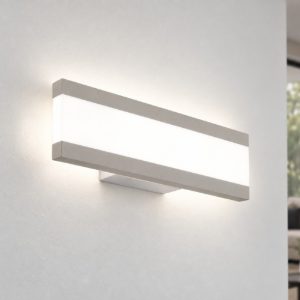 Applique led 14w cct 3000k 4000k moderna da parete tortora