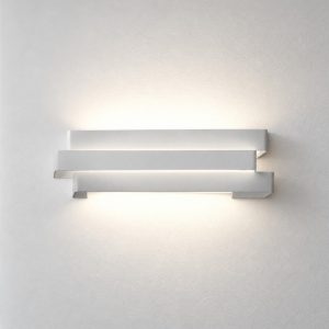 Applique da parete led 12w cct 3000k 4000k moderna bianca per ingresso