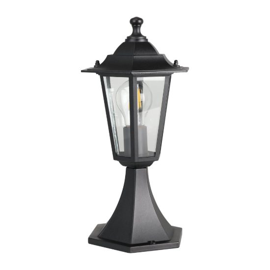 Eglo laterna 4 lampioncino da giardino 38,5cm ip44 classico a lanterna nero