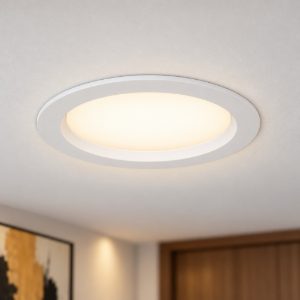 Eglo idun e faretto da incasso per cartongesso led 12w 4000k foro 15-16cm bianco