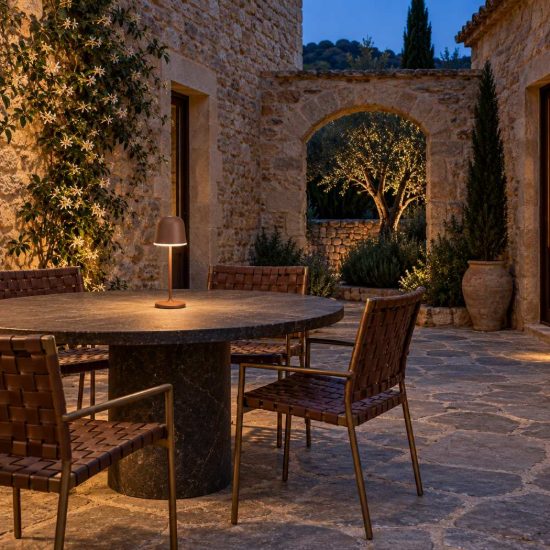 Eglo mannera lampada da tavolo per esterno led 2,2w 3000k 34cm ip54 ricaricabile moderna ruggine