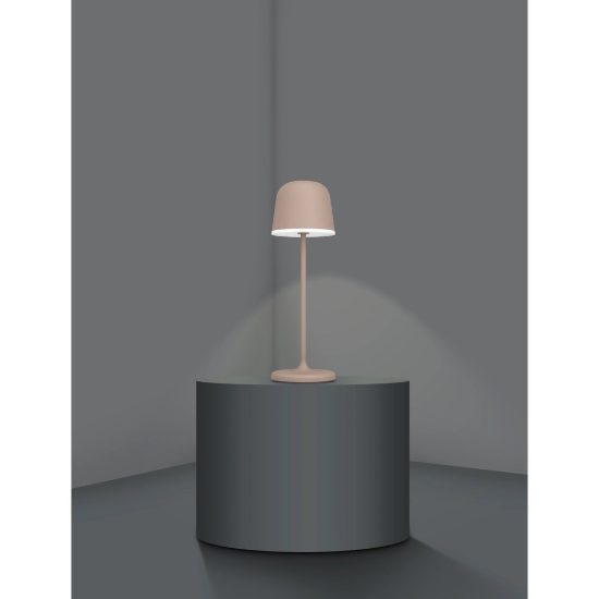 Eglo mannera lampada da tavolo per esterno led 2,2w 3000k 34cm ip54 ricaricabile moderna ruggine
