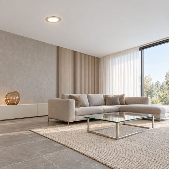 Eglo fueva flex faretto da incasso per cartongesso led 5,5w 4000k foro 6,8-10cm nichel opaco