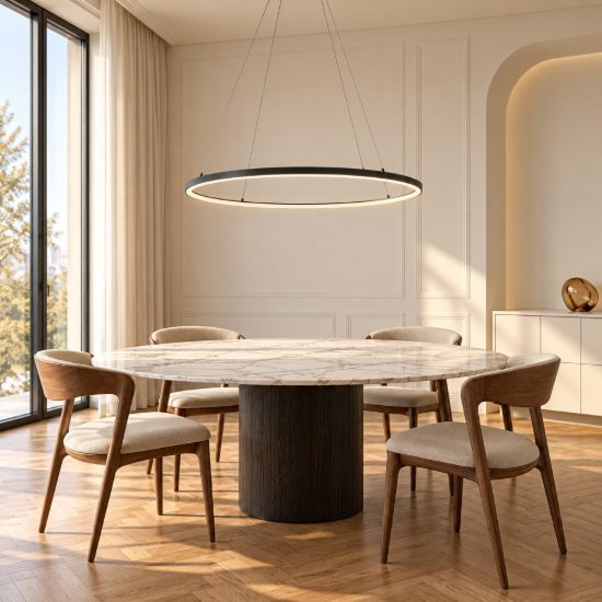 Eglo parruta lampadario led 40w cct 2700k 6500k 99cm con telecomando per sala da pranzo moderno nero
