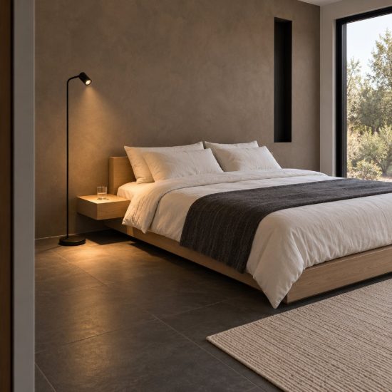 Eglo rigomagno piantana gu10 151cm per soggiorno moderna nera