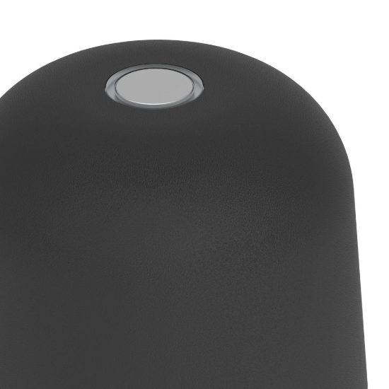 Eglo mannera s lampada da tavolo per esterno led 1,8w cct 2500k 4000k 20cm ip54 ricaricabile moderna nera