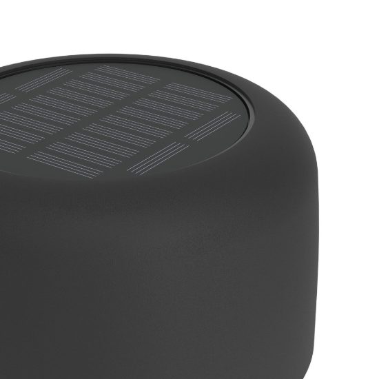 Eglo roccanova lampada da tavolo per esterno led 2,8w 3000k 30cm ip44 ricaricabile con pannello solare moderna nera